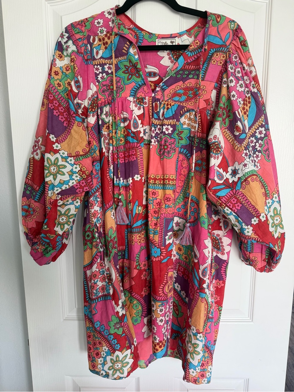 Mille Boho Floral Patchwork Dress